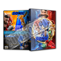 Kirpi Sonic 2 - Sonic the Hedgehog 2 - 2022 Türkçe Dvd Cover Tasarımı